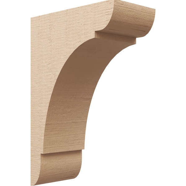 Ekena Millwork 10"W x 20"D x 30"H Classic Olympic Rough Cedar Woodgrain TimberThane Corbel, Primed Tan CORUR10X20X30OLYRCPR - main